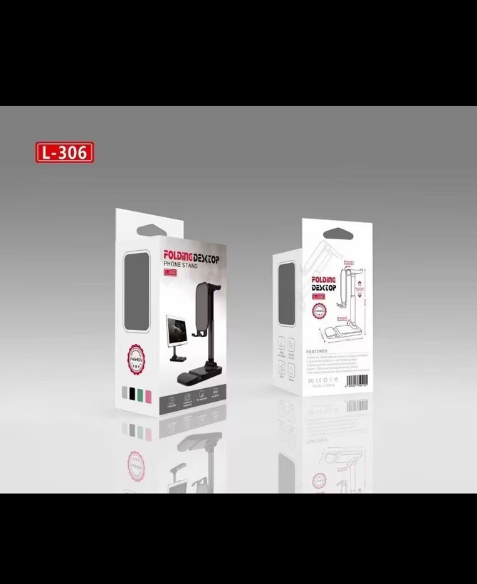 قیمت و خرید نگهدارنده گوشی و استند موبایل مدل فولدینگ دکستاپ folding dekstop L-306