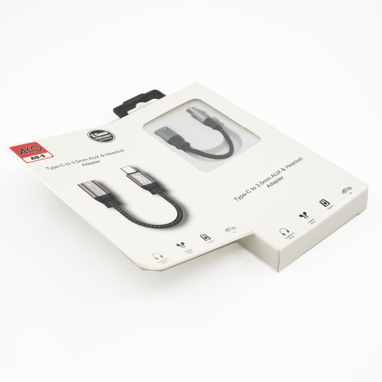 قیمت و خرید کابل تبدیل Type-C به جک 3.5mm اکو مدل AU2