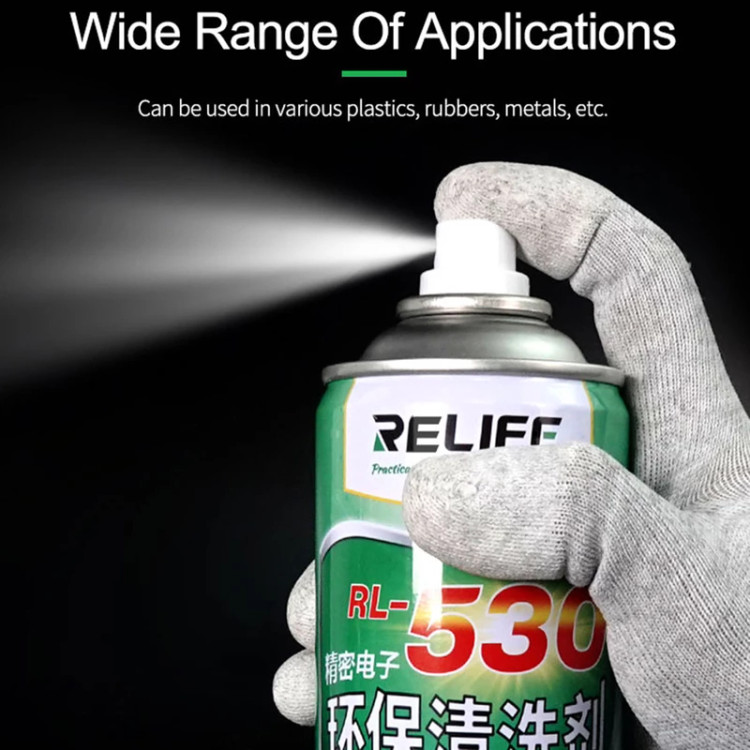 قیمت و خرید اسپری خشک شتستشوی برد ریلایف مدل RL-530
