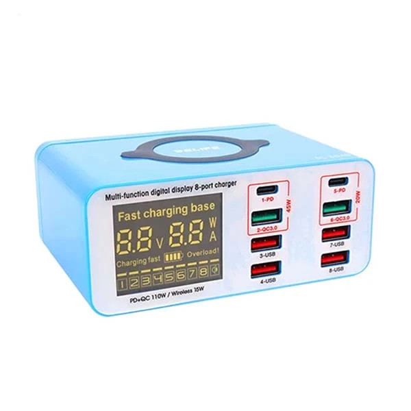 قیمت و خرید مولتی شارژر ۸ پورت ریلایف مدل RL-304S