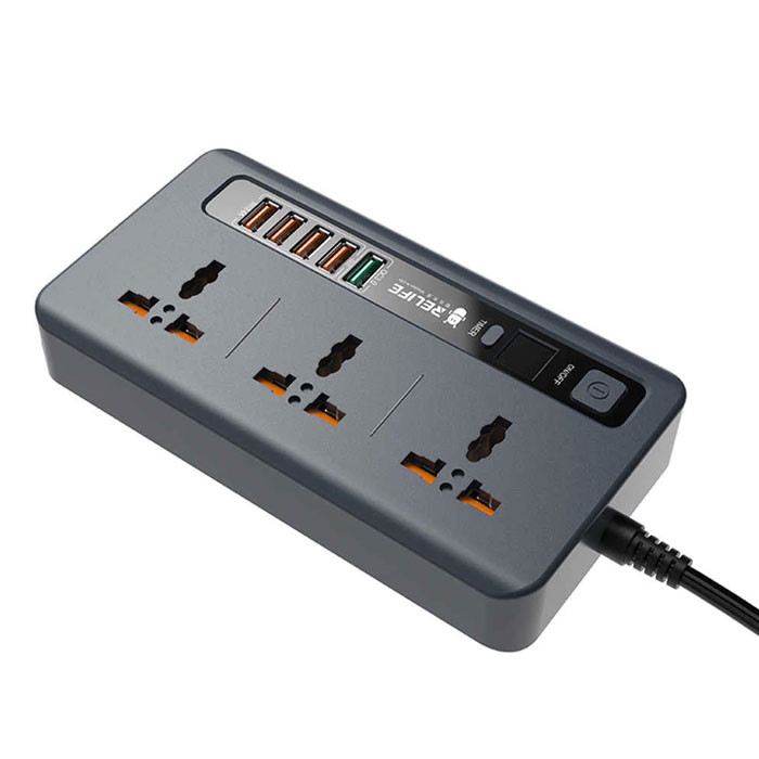 قیمت و خرید چند راهی و مولتی شارژر ریلایف مدل RELIFE RL-316D