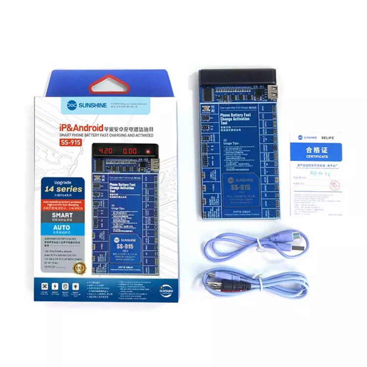 قیمت و خرید کیت شوک باتری ایفون و اندروید سانشاین مدل SUNSHINE SS-915 V9.0