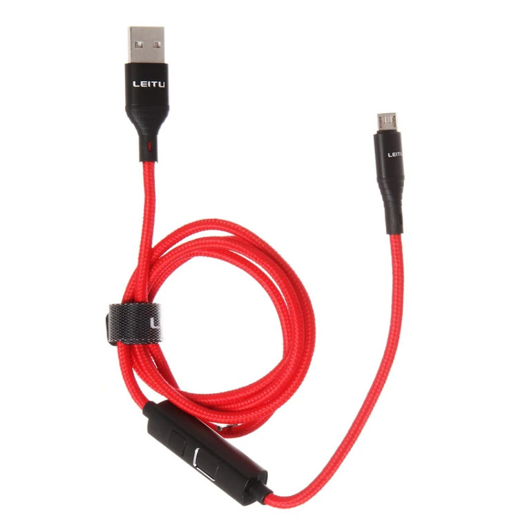 قیمت و خرید کابل شارژ و تبدیل USB به micro لیتو مدل LEITU LD-24