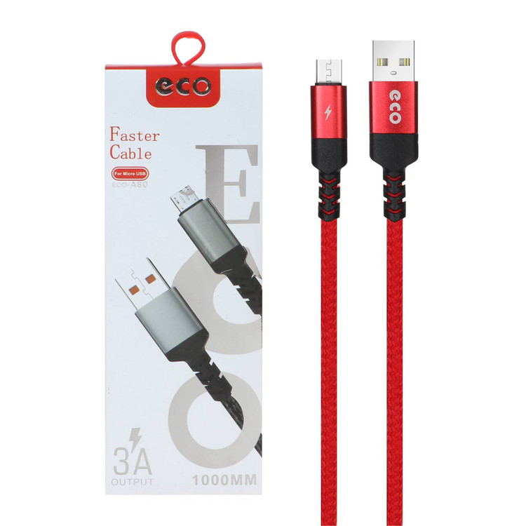 قیمت و خرید کابل شارژ و تبدیل USB به micro اکو مدل eco-80