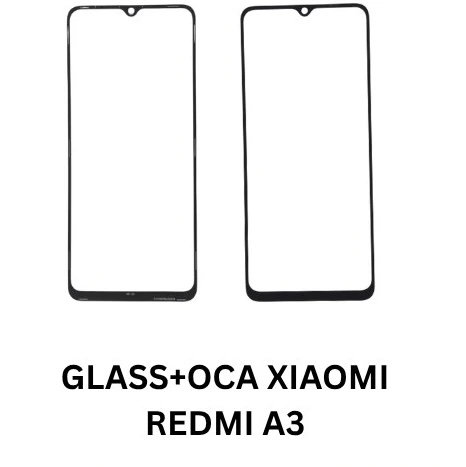 قیمت و خرید گلس تعمیراتی و یا سخت افزاری شیائومی glass oca redmi a3-redmi a3x xiaomi