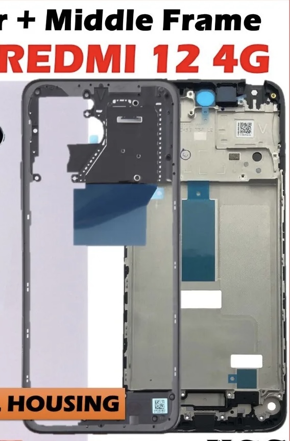 قیمت و خرید میدل یا فریم میانی Middle frame redmi 12 xiaomi