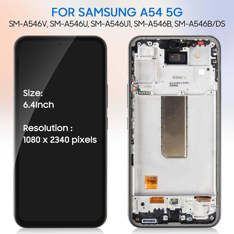 قیمت و خرید تاچ ال سی دی شرکتی سامسونگ LCD A54 BLACK SERVICE PACK SAMUNG
