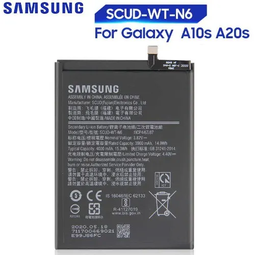 قیمت و خرید باتری اورجینال سامسونگ Battery A10s Samsung 4000mah