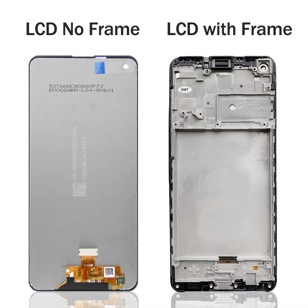 قیمت و خرید تاچ ال سی دی با فریم سامسونگ Lcd A21s samsung with frame servicepack