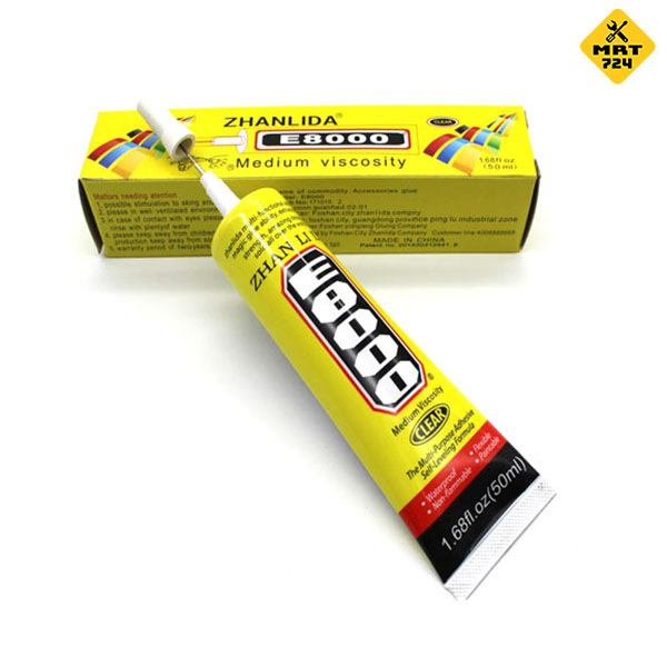 قیمت و خرید چسب ال سی دی e8000 zhanlida 50ml